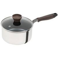 ＬＩＶ ＰＬＵＳ ベストコ 片手鍋 18cm ミラー ガラス蓋付き FCE230W-ND-322