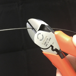 フジ矢 偏芯強力ニッパ（圧着機能付） 700N-175-イメージ5