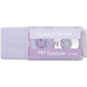 トンボ鉛筆 修正テープ モノポケット パープル CT-CM5C90 FCV2528-CT-CM5C90-イメージ1