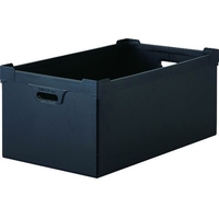 トラスコ中山 導電性ダンボールプラスチック 45L ブラック FC267HJ-1372201