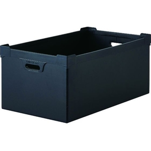 トラスコ中山 導電性ダンボールプラスチック 45L ブラック FC267HJ-1372201-イメージ1