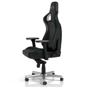 noblechairs ゲーミングチェア EPIC - Mercedes-AMG Petronas Formula One Team - 2021 Edition ブラック/グリーン NBL-EPC-PU-MPF-SGL-ED-イメージ5