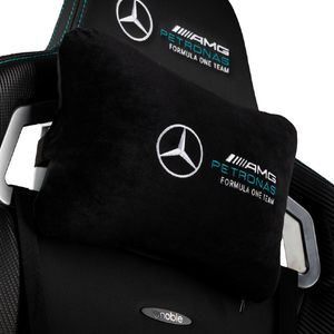 noblechairs ゲーミングチェア EPIC - Mercedes-AMG Petronas Formula One Team - 2021 Edition ブラック/グリーン NBL-EPC-PU-MPF-SGL-ED-イメージ8