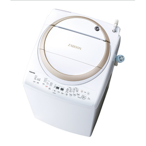 東芝 AW-8VE6(N) 8．0kg洗濯乾燥機 オリジナル ZABOON サテンゴールド 