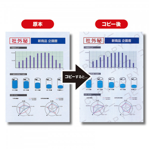 サンワサプライ マルチタイプコピー偽造防止用紙(B5) JP-MTCBB5N-イメージ1