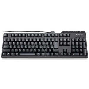 FILCO Bluetooth対応 メカニカルキーボード フルサイズ 茶軸 日本語配列 Majestouch Convertible 3シリーズ ブラック FKBC108M/JB3-イメージ1