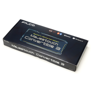 FILCO Bluetooth対応 メカニカルキーボード フルサイズ 茶軸 日本語配列 Majestouch Convertible 3シリーズ ブラック FKBC108M/JB3-イメージ9