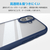 エレコム iPhone17e/16e用 TOUGH SLIM LITE ケース フレームカラー メタルステッカー付 ネイビー PM-A25STSLFCNV-イメージ5