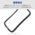 エレコム Google Pixel 10a用Grippy ハイブリッドケース フレームカラー 極限 背面ガラス ブラック PM-P261GRPFGKBK-イメージ4