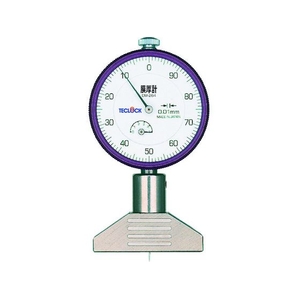 テクロック ダイヤルデプスゲージ 測定範囲0~5mm 0～5±0.010.0110450 FC158JK-3311007-イメージ1