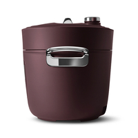 A-stage PCH-20LR 電気圧力鍋 2L Re・De Pot レッド|エディオン