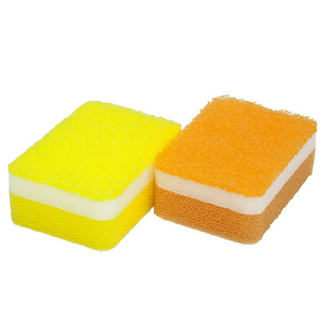オーエ 泡キュット ミニスポンジ 2個入 ｱﾜｷﾕﾂﾄﾐﾆｽﾎﾟﾝｼﾞ2P-イメージ2