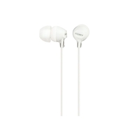 SONY 密閉型インナーイヤーヘッドフォン ホワイト MDR-EX15LPW