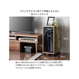 宮武製作所 ゲーム機ラック REGABO ブラウン FC934TB-GRK-004-イメージ4