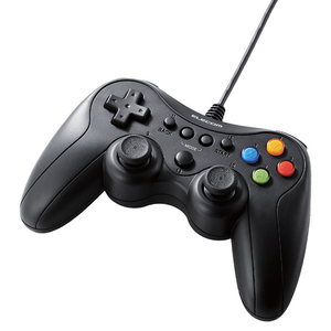 エレコム 有線FPSゲームパッド ELECOM GAMING ブラック JC-GP30SVBK エレコム 有線FPSゲームパッド ELECOM GAMING ブラック JC-GP30SVBK