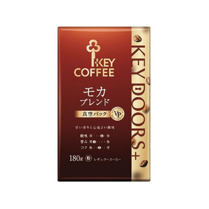 キーコーヒー KEY DOORS+ モカブレンド VP 粉 180g FC765NT-イメージ1