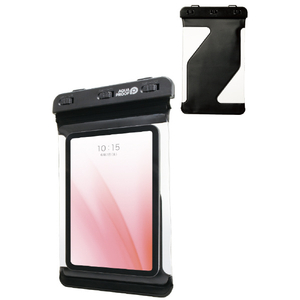 エレコム タブレット(約7．0～8．3インチ)用防水ケース/IPX8/立体構造 AQUA PROOF ブラック TB-WPSR08BK-イメージ8