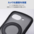 エレコム Google Pixel 10a用Grippy ハイブリッドケース 極限 MAGKEEP スタンド マット マットブラック PM-P261GRSTKMBK-イメージ8