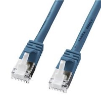 サンワサプライ ツメ折れ防止カテゴリ5eSTP LANケーブル（7m・ブルー） ブルー KB-STPTS-07BL