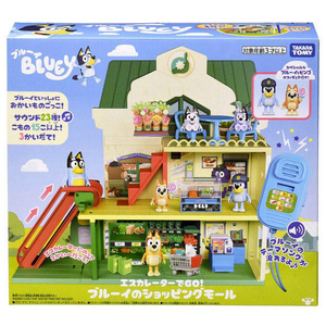 タカラトミー ブルーイ エスカレーターでGO! ブルーイのショッピングモール ﾌﾞﾙ-ｲｴｽｶﾚ-ﾀ-GOｼﾖﾂﾋﾟﾝｸﾞﾓ-ﾙ-イメージ13