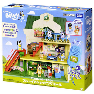 タカラトミー ブルーイ エスカレーターでGO! ブルーイのショッピングモール ﾌﾞﾙ-ｲｴｽｶﾚ-ﾀ-GOｼﾖﾂﾋﾟﾝｸﾞﾓ-ﾙ-イメージ9