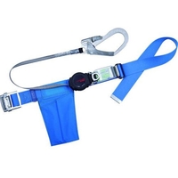 藤井電工 ツヨロン/胴ベルト型墜落制止用器具 ワンハンドリトラ 青 Mサイズ FC898FC-1633521