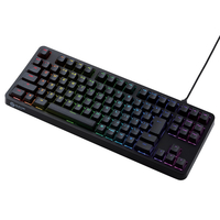 VK310S TKL ゲーミングキーボード 銀軸 エレコム TK-VK310SBK テンキーレス有線ゲーミングキーボード/銀軸