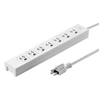 サンワサプライ 電源タップ(7個口・3P・5m) TAP-F37-5R