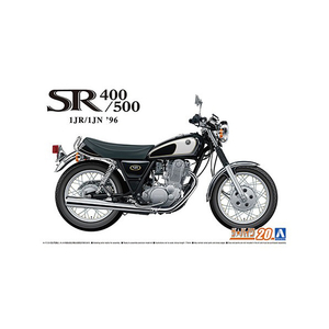 アオシマ 1/12 ザ・バイク No．20 ヤマハ 1JR SR400/1JN SR500 '96 ｻﾞﾊﾞｲｸ201JRSR4001JNSR500-イメージ3