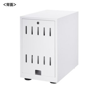 サンワサプライ 個別管理用タブレット保管庫(5台収納) ホワイト CAI-CAB112W-イメージ19