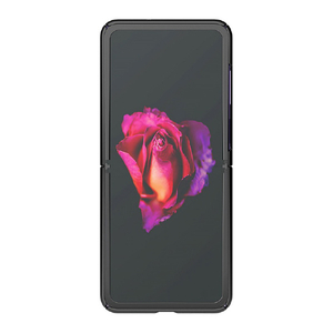 araree Galaxy Z Flip SCV47 - au用ケース Aero ブラック AR18711GZF-イメージ2