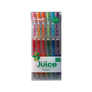 パイロット ゲルインキボールペン ジュース 6色セット 極細 F885191-LJU-60EF-6C-イメージ1