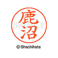 シヤチハタ ネームペン用ネーム シルバー 既製 鹿沼 FC47042-X-GPS-1271