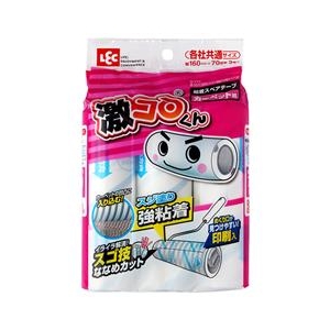レック 激コロくん スゴ技ななめカット スジ塗り強粘着 70周 スペア 3巻入 ｹﾞｷｺﾛｽｺﾞﾜｻﾞｷﾖｳｽﾍﾟｱ3PS771-イメージ1