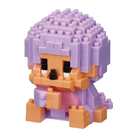 カワダ ナノブロック 「モンチッチ」 モンチッチくん ライトパープル ライトパープル NBCC_287ﾓﾝﾁﾂﾁｸﾝﾗｲﾄﾊﾟ-ﾌﾟﾙ