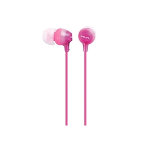 SONY 密閉型インナーイヤーヘッドホン ピンク MDR-EX15LPPI-イメージ1
