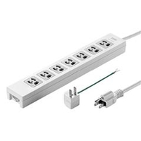 サンワサプライ 電源タップ(7個口・3P・3m) TAP-F37-3ZAD