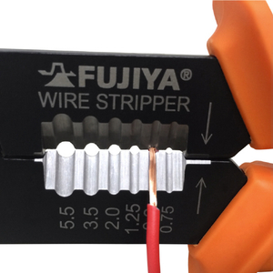 フジ矢 万能電工ペンチ ２４０ｍｍ ファストン・裸端子用 フジ矢 万能電工ペンチ(裸端子用／接続端子用) FA106-イメージ5