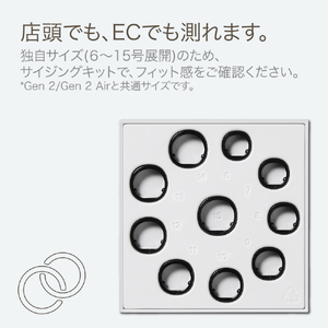 RingConn RingConn(リンコン)Gen 3 US9号 ブラッシュドローズゴールド RCP-01-125010912-イメージ14