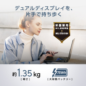 ASUS ノートパソコン Zenbook Duo シリーズ インクウェルグレー UX8406CA-U9321WS-イメージ6