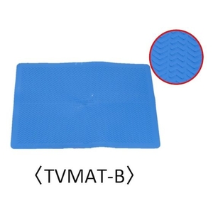 トラスコ中山 HYPER V ノンスリップマット 青 650×450 FC086JG-8567576-イメージ2