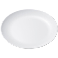 エンテック 平皿メタ型10吋 250 (白) FC73076-NO.29W