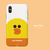 LINE FRIENDS iPhone SE(第3世代)/SE(第2世代)/8/7用ケース フェイス ブラウン KCL-DBF002-イメージ12