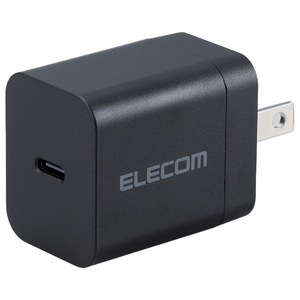 エレコム USB Power Delivery 20W AC充電器(C×1) ブラック MPA-ACCP6820BK エレコム USB Power Delivery 20W AC充電器(C×1) ブラック MPA-ACCP6820BK