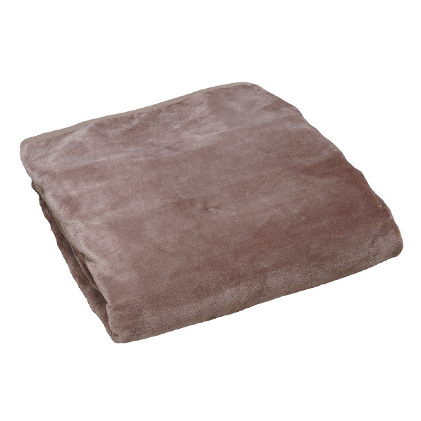 広電 電気かけしき毛布 e angle select ブラウン/無地 EAB551GBM