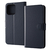 レイアウト iPhone 15 Pro Max用耐衝撃 手帳型レザーケース シンプル マグネット ダークネイビー RT-P44ELC1/DN-イメージ1