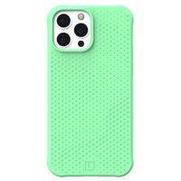 URBAN ARMOR GEAR iPhone 13 Pro Max用耐衝撃ケース U by UAG DOT スペアミント UAG-UIPH21L-DT-SM