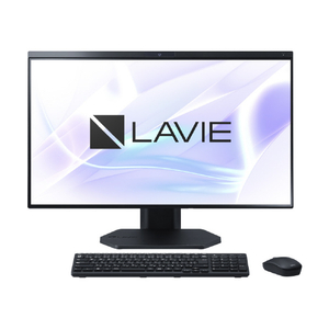 NEC 一体型デスクトップパソコン LAVIE A27 ファインブラック PC-A2797GAB-イメージ2