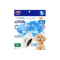 GEX ピュアクリスタル 活性炭フィルター 全円 犬用(2個入) PｸﾘｽﾀﾙｶﾂｾｲﾀﾝFｾﾞﾝｴﾝｲﾇ2ｺ