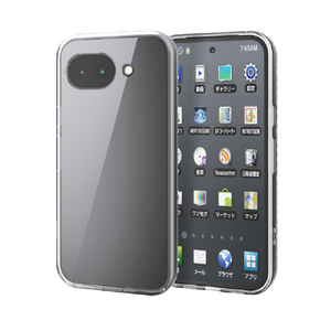 エレコム Google Pixel 10a用ハイブリッドケース 極限 クリア PM-P261HVCKKCR-イメージ2